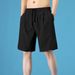 Men's Clothing Men's Shorts Summer Thin Large Size Casual Beach Pants Sports Ice Silk Loose Casual Shorts_viptrois.com