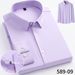 Seamless Bonded Stretch Shirt For Men – Wrinkle-Free & Breathable Business Casual Long Sleeve Shirt_viptrois.com