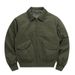 Men's Vintage Bomber Jacket – Classic Military Aviator Style (Lightweight Cotton, Relaxed Fit, Retro Casual Jacket For Urban & Travel Wear)_viptrois.com