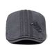 Men's Letter Beret Summer Fashion Cotton Casual Breathable Baseball Cap Sun Hat For Women_viptrois.com