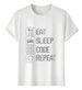 T-shirt Muscle Freaks Eat 2026 Sleep Code Programmer Style_viptrois.com