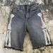Men's Jeans Summer Retro Skeleton Denim Shorts Sports Casual Fashion Hip-hop Wearing Street 55 Pants Daily Outfit Men's_viptrois.com