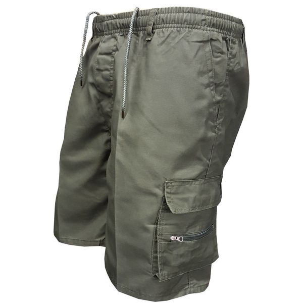 Men's Clothing New Style Youth Men's Casual Work Pants Shorts Loose Summer Outdoor Sports Pants_viptrois.com