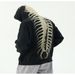 Autumn 2025 European-USA Fashion Lazy Style Knitwear Pullovers Youth Men's Jacquard Long Sleeve Casual Loose Hooded Sweater_viptrois.com