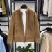 Men's Clothing Fleece Sweatshirt With Stand Up Collar And Zip Up Design, Perfect For Autumn And Winter. Thickened And Warm Fleece Solid Color Jacket._viptrois.com