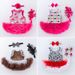 Baby clothes reborn baby clothes 55cm simulation doll clothes sleeveless pajamas dress shoes headdress set_viptrois.com