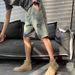 Men's Ripped Denim Shorts Summer Style Thin Loose Fit American High Street Trendy Cool Five Point_viptrois.com