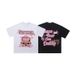 Letter Print 315g Pure Cotton American Street Style Loose T-Shirt For Men Summer New Model_viptrois.com