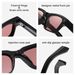 Men's Sunglasses Retro Square Frame Sunglasses Polarized Men's And Women's High End New Anti Ultraviolet Uv White Copper Pin_viptrois.com