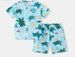 Mother & Kids Children's Short Sleeved Suits Summer Suits Boys And Girls Summer Two Piece Suits I Summer Suits Children's Suits Beach Style_viptrois.com