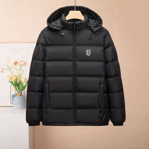 Men's Clothing Men's Autumn And Winter Cotton Casual Hooded Lining Full Edge Light Sweater Couple Jacket Casual Top Solid Color Stitching_viptrois.com