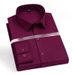 Men's Stretch Non-Iron Long Sleeve Dress Shirt - Professional Business Formal Shirt For Office & Interviews_viptrois.com