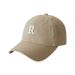 Women's Hats Large Head Circumference Large Size Hat Unisex Soft Top Letter Baseball Cap Four Seasons Men's Duckbill Cap_viptrois.com