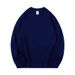 Pure White Long Sleeve 300g Heavyweight T-Shirt For Men, Autumn And Winter Thick Non-See-Through Solid Color Loose Fit_viptrois.com