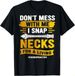 T-shirtt-shirtchiropractor Snap 2026 Necks For Living Chiropracti_viptrois.com
