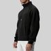 Men's Winter Half-Zip Stand Collar Sweatshirt - 400g Heavyweight Fleece Pullover, Warm Thickened Casual Jacket For Cold Weather_viptrois.com