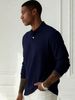 Men's Clothing Casual Button-Down Shirt Long Sleeve Solid Color Relaxed Fit Breathable Polyester Blend Versatile Top For Everyday Wear_viptrois.com