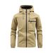 Men's Clothing Men's Utility Hooded Jacket - Water-Resistant Cargo Coat With Multiple Pockets (5 Colors, XS-2XL)_viptrois.com