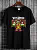 WHITE ZOMBIE - Black Zombie Short Sleeve Cotton Black All Size Gift Shirt AC1191 Fashion Soft Slightly Versatile Summer Streetwear Stretched_viptrois.com
