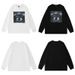 Men's Clothing High Street Loose Round Neck Pullover Leisure Commuting Long Sleeves T-Shirt_viptrois.com