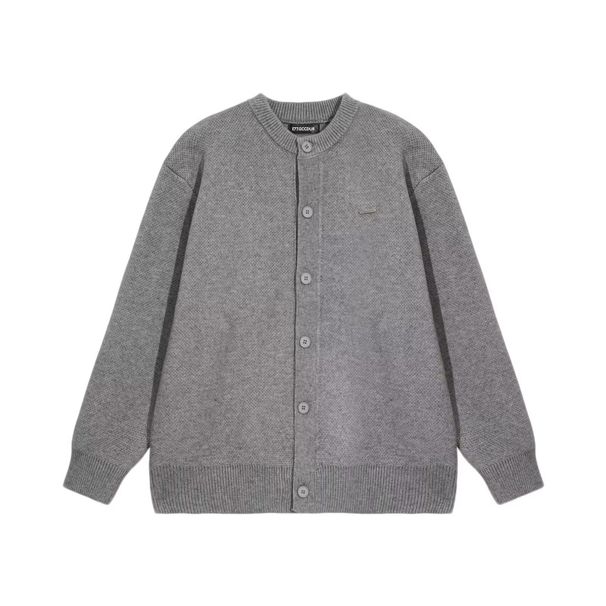 Men's Knitted Sweater Autumn/Winter Fashion Loose Casual Knitted Sweater Couple's Cardigan Sweater Coat Trendy_viptrois.com