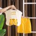 Male Baby 2025 New Cute Casual Thin Summer Set For Infants And Children Cool Handsome Cartoon Tiger Short Sleeves_viptrois.com
