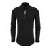Men's Clothing Men's Long Sleeve Shirt Plum Blossom Embroidery Fashionable Casual Top Wrinkle Free Cotton Trendy Brand Long Sleeve Shirt Plum Blossom_viptrois.com