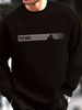Men's Loose Casual Fashionable Classic Futune Pattern Printed Round Neck Long Sleeved Sportswear For Autumn And Winter_viptrois.com