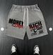 Men's Clothing Men's Distressed Washed Beach Shorts Street Style Printed Five Point Pants Money Pattern Ready_viptrois.com