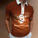 Unbeatable Quality Spring And Autumn Season New Street Youth Trend 3D Digital Printing Casual Men's Polo Shirt_viptrois.com
