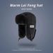 Men And Women's Thickened Ear Protection Lei Feng Hat For Winter Velvet Thickened Cold-proof Chain Plush Flying Hat_viptrois.com