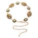 Ethnic Songhua Stone Waist Chain - Hand-Carved Retro Belt For Women, Boho Skirt & Decorative Accessory_viptrois.com