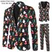 autumn and winter new casual 3D printed suits, vests, trousers suits, 3-piece set 3TZ-XMK39_viptrois.com