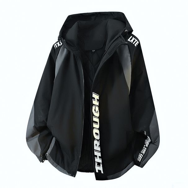25 New Men's Japanese Jacket Men's Spring And Autumn Functional Wind Tooling Hooded Casual Jacket Men's Splicing Color Top_viptrois.com