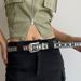 Y2k sexy spicy girl with PU punk feng shui diamond inlay, versatile trend women's belt, hollowed out waist belt_viptrois.com