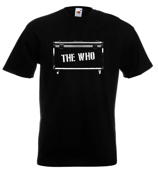 The Who Pete Townshend Flight Case T Shirt Mens Womens Tees Top 12 Colours S - 5XL_viptrois.com