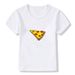Parent Child Wear Ins Same Style European And American Children's Wear Cute Pizza Short Sleeved T Shirt_viptrois.com