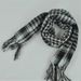 Unisex Scarf Cotton Lightweight Plaid Tassel Arab Desert_viptrois.com