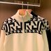 American Retro Casual Personalized Jacquard Semi-turtleneck Sweater Men's Winter Thickened Semi-zipper Knitted Sweater Thermal Top_viptrois.com