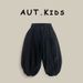 Kid's Clothing Boys Pants Spring And Autumn Wear New Children's Loose Bloomers Of Small And Medium Children's Casual Wide Leg Pants_viptrois.com
