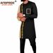 Men's clothing Solid color cotton men's casual jacket + pants_viptrois.com