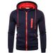 Loom 2023 Cross-Border European And American Foreign Trade Sports Casual Sweatshirt Youth Hooded Long Sleeve Zipper_viptrois.com