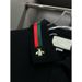 European Station Summer New Style Collar Embroidered Little Bee Polo Shirt Men And Women Business Commuting Pocket Short_viptrois.com