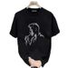 New Pure Cotton Short Sleeved T-shirt For Men In Summer, Thin Style, American Printed Casual T-shirt, Rugged And_viptrois.com