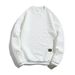 Men's Heavyweight Flannel Hoodie - Classic Checkered Pullover With Embroidered Badge, Wrinkle-Resistant Polyester For Casual Winter Wear_viptrois.com