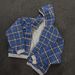 Europe And The United States 2025 Fall/Winter New Fashion Hooded Zipper Plaid Splicing Men Wearing Sweatshirts On Both Sides_viptrois.com