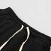Men's Clothing Fashion Brand Fashion Flame Letters Casual Fashion Slightly Elastic Fabric Flared Pants Fashionable And Versatile_viptrois.com