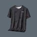 Men's Plus-size Clothing Weighing 200-300 Pounds, Oversized And Plump Belly T-shirt, Short-sleeved, Loose And Trendy Summer Wear For Fat Guys_viptrois.com