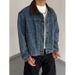 Vintage Washed Denim Jacket - Oversized Boxy Fit Streetwear Denim Coat For Men And Women_viptrois.com