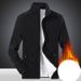 Men's Clothing Men's Fleece Jacket Autumn And Winter Plus Velvet Warm Polar Fleece Top Men's Outdoor Warm Stand Collar Casual Jacket Women_viptrois.com